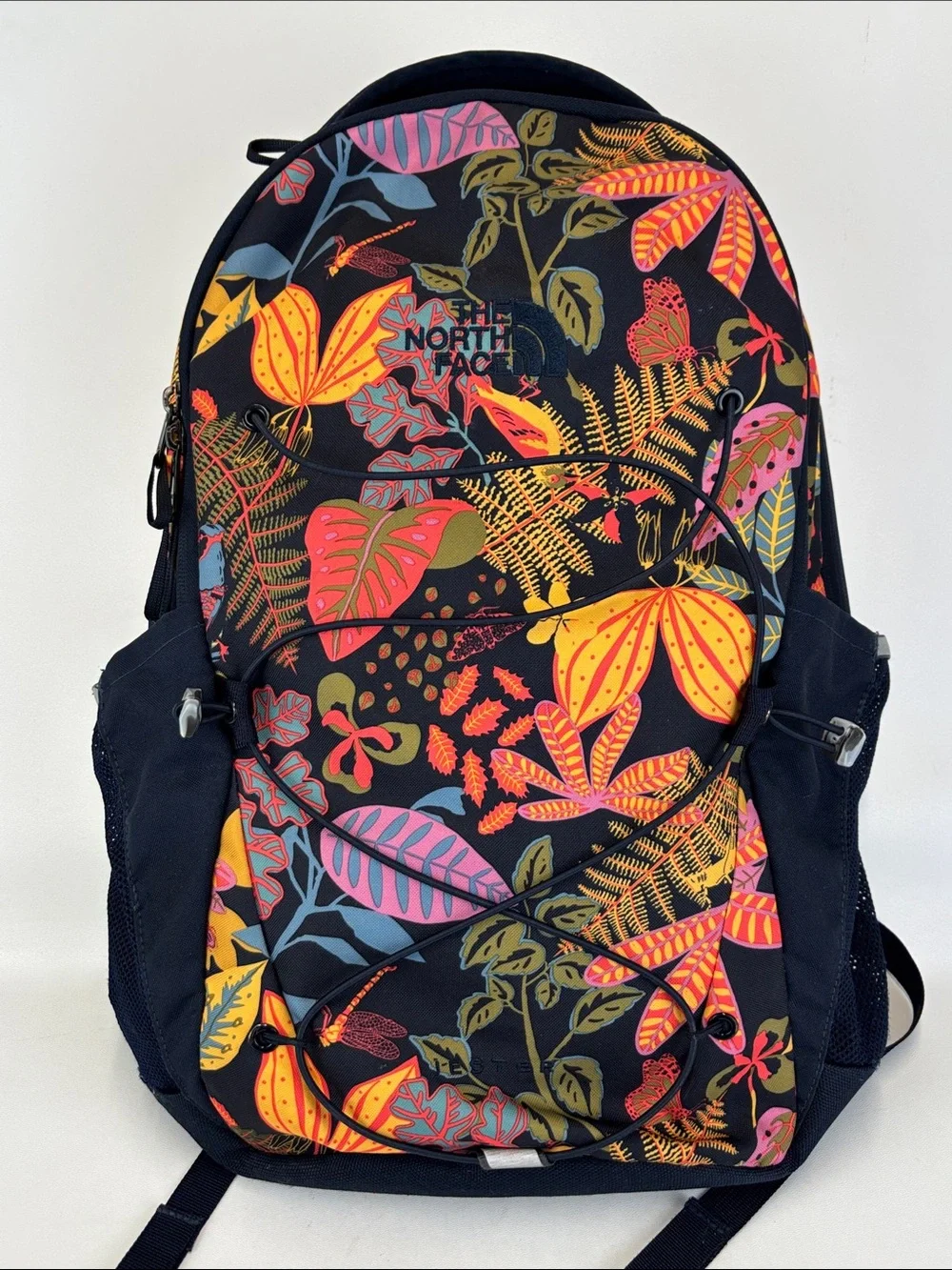 THE NORTH FACE Women's Jester Backpack Navy Lone Wanderer Print Tropical